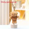 Cuter Bear Plush Doll With Super Soft Short Pile For Dolls And Pendant Bag