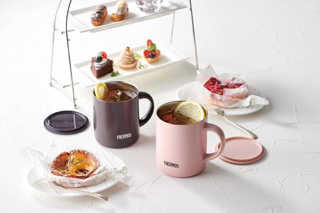Vacuum Insulated JDG-351C-PWP (Powder Pink) Mug, 0.35L