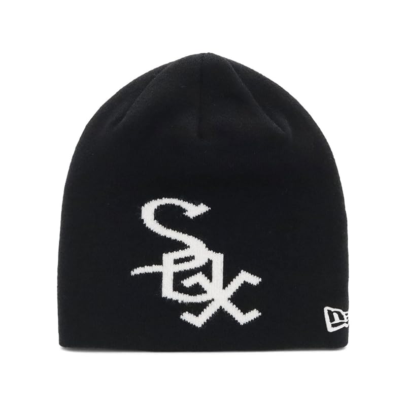 

[New Era] knit hat beanie MLB Cooperstown CWS black FREE BASIC BEANIE CHIWHICO BLK