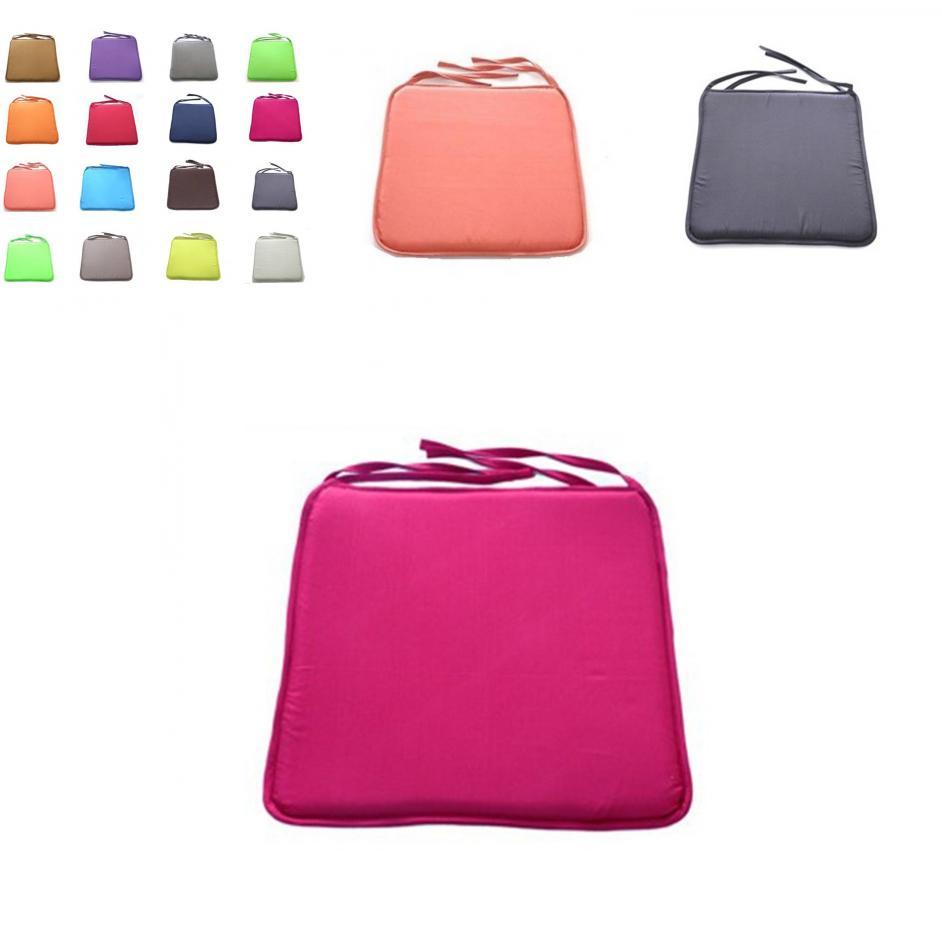 High-quality Polyester And Foam Seat Pad For Comfortable Seating In Any Room Available In A Range Of Colors From Bright Red To Muted Gray