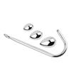 Adult Sex Product Stainless Steel Hook Anal Hook Removable Anal Hook Large, Medium and Small Replaceable Hook