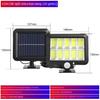 56LED Induction Wall Lamp Waterproof Split Solar 100COB Separated Human Body Induction Courtyard Lamp Garage Lamp