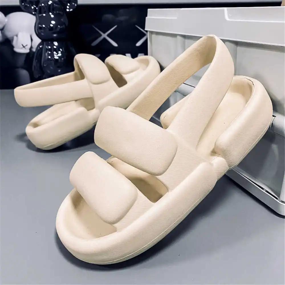 38-39 Plataform Shoes Women Sandal Slippers Red Flip Flops Basket Mule Sneakers Sport Snekaers Teniss High-tech Sepatu