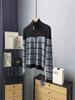 Yangzi Women's French Stripe Double-Zip Cardigan Sweater