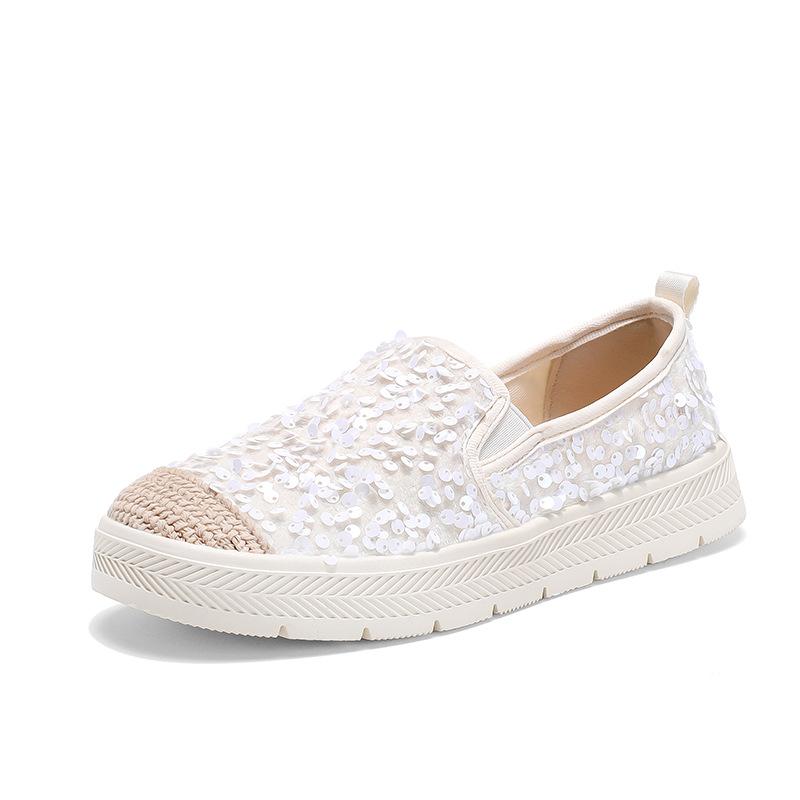 High-end retro fisherman shoes women's 2026 new bu-faced breathable and versatile flat-soled single shoes, lazy one-pedal leisure
