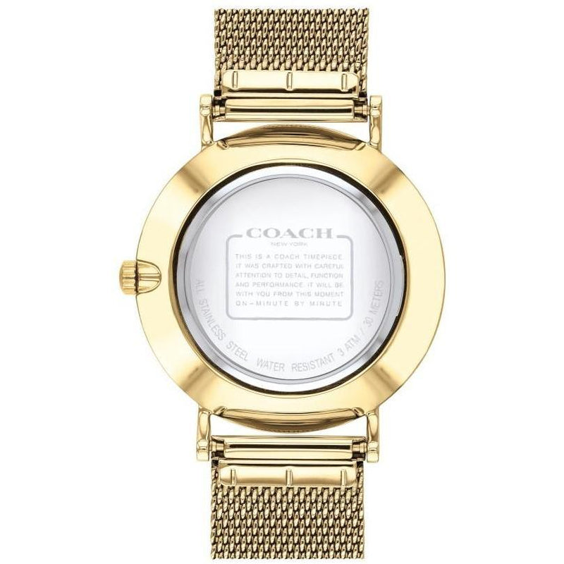 Coach Gold Mesh Ladies Watch - 14503125