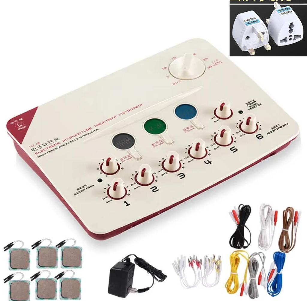 Elektroakupunktúra Akupunktúra a Moxibustia Prístroj Elektroliečba Pulz Fyzioterapia Prístroj EMS Stimulácia svalov