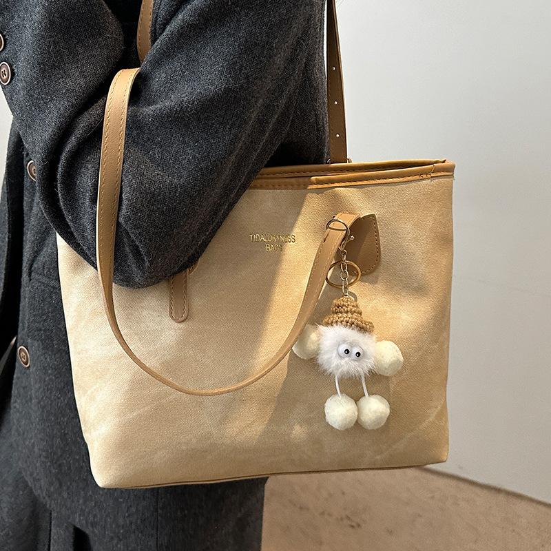 Female Spring and Summer New Style Large Capacity Tote Bag for Students In Class