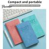 Gift for Students Professionals 2027 A6 Weekly Planner, 365 Day English Schedule Pocket Notebook Compact Travel Diary with Ribbon Bookmark,