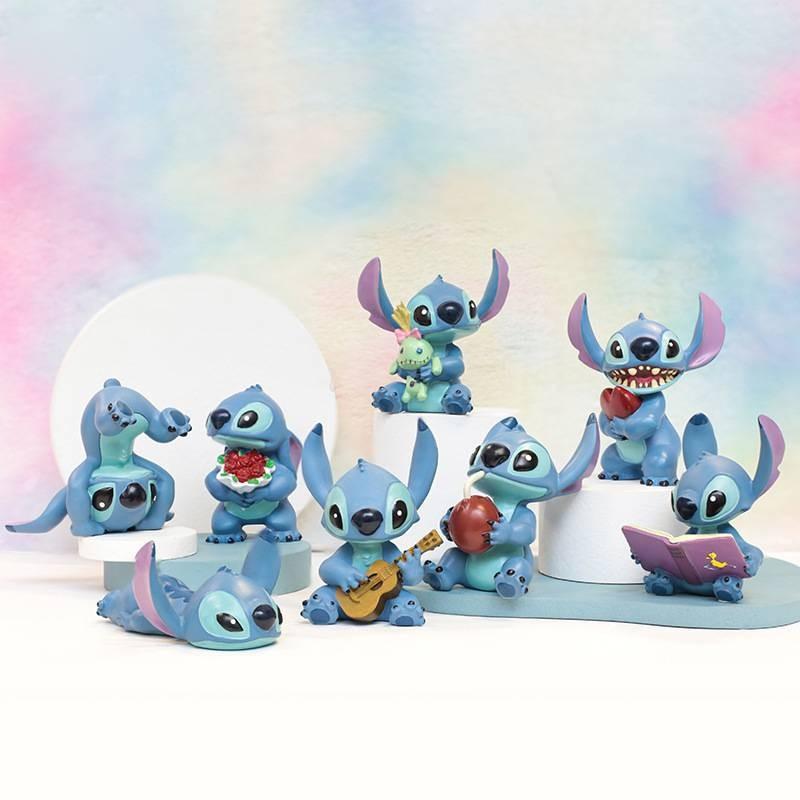 Charming Enesco Disney Stitch Resin Figure Lilo And Stitch Birthday Gift