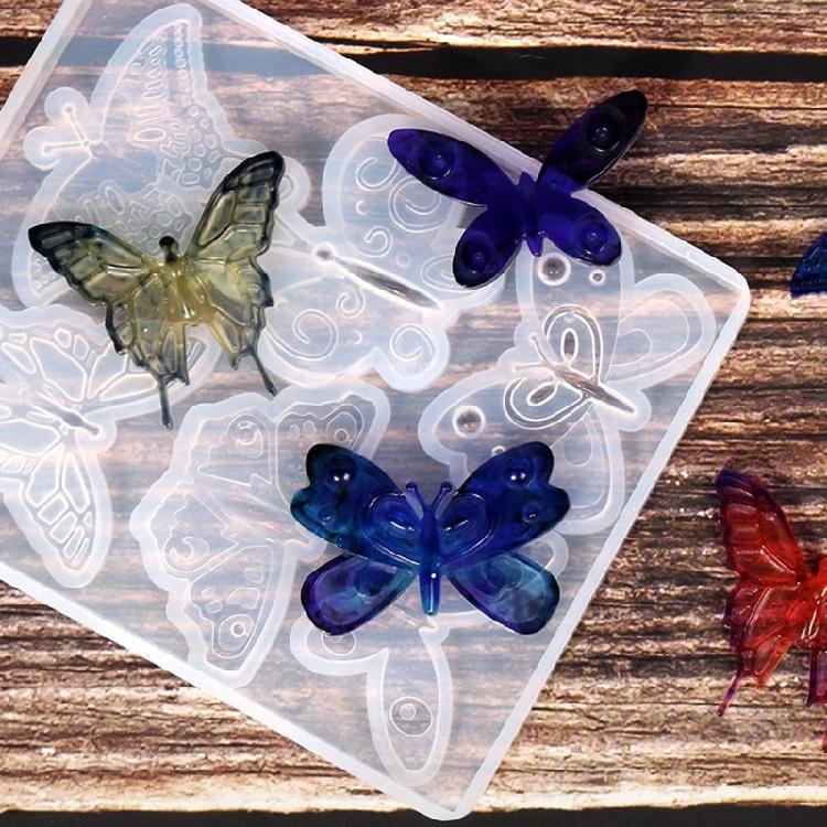 Resin Jewelry Molds Keychain Resin Molds Silicone Molds for DIY Brooch,Necklace