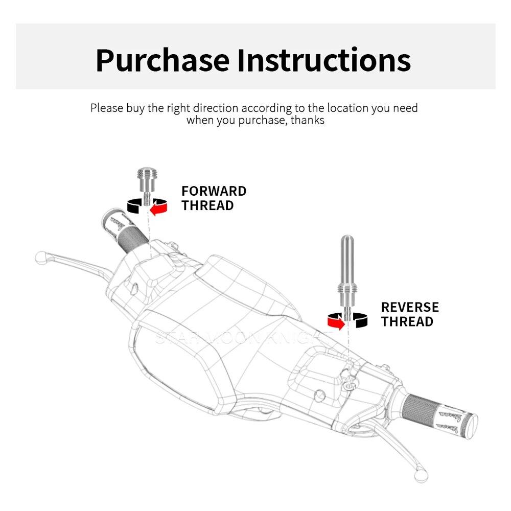 Motorcycle Rearview Mirror Bolts Screw Bolt Decorative Cap For Vespa Sprint Primavera GTV GTS GT LXV LX LT ET4 Elettrica ET2 946
