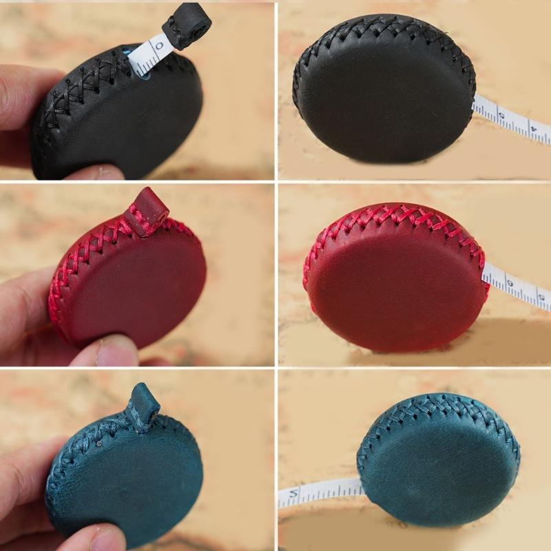 Multi Functional Leather Miniature Measuring Ruler Accuracy Instrument For Craftsmen Interior Designers