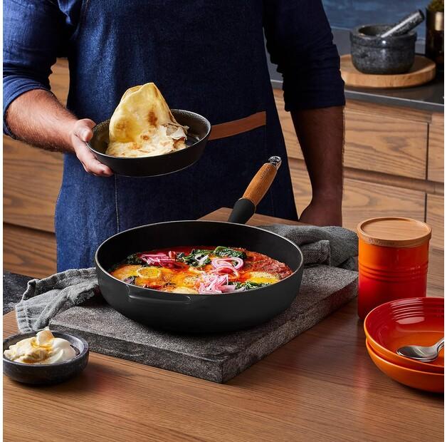Le Creuset Signature Cast Iron Frying Pan 28 Cm Matte Black (20259280000422)