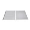 Set Of 2 Multipurpose Baking Tray Nonstick Oven Sheet for Puff Pastry Perforated Mille Feuille Rectangular Pastry Molds