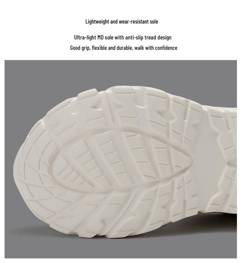 Women's 2025 Fashionable Versatile Running Shoes - Thick Sole Casual Sports Sneakers for Spring/Autumn