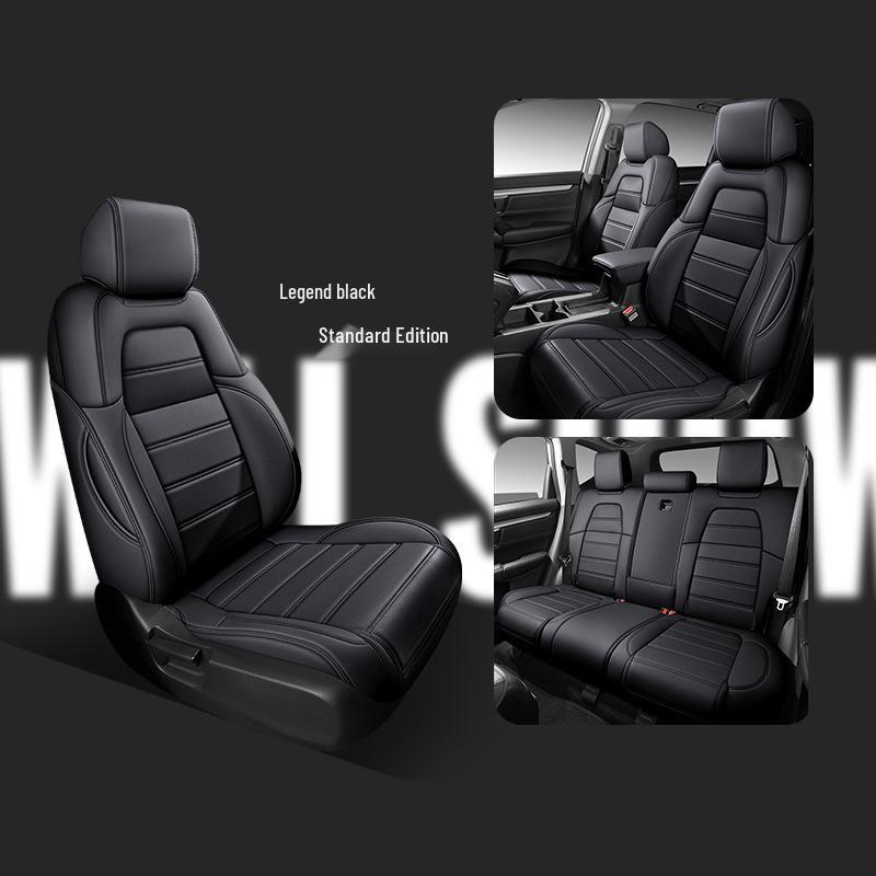 

Чехол на сиденье из натуральной кожи на заказ для Honda CRV, XRV, Vezel, Breeze, Integra - Дизайн с полной обшивкой Custom 5-seat