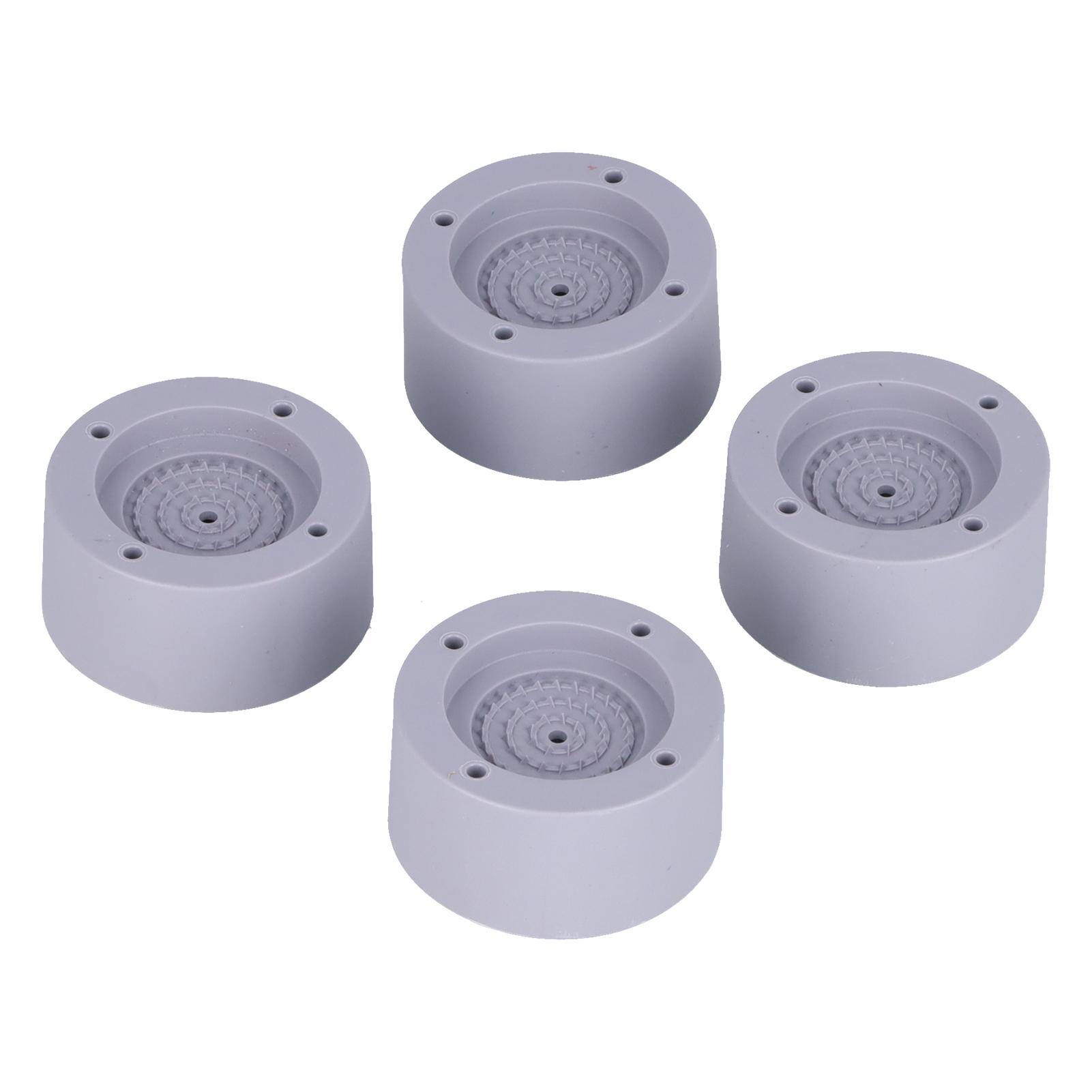 

4Pcs Washing Machine Pad More Antiskid Very Practical Easier Installation Wear Resistant Anti Vibration Pad