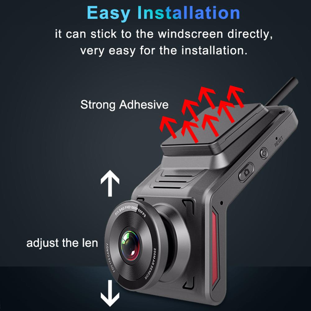 Dual Lens Dash Cam for Cars HD 1080P Video Recorder WIFI Night Vision G-sensor APP Remote Monitor Dashcam Car Dvr Camera