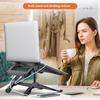 C19U Dual Layer Laptop Stand Tablet Notebook Riser Storage Rack with HD USB3.0 TF/SD Hub