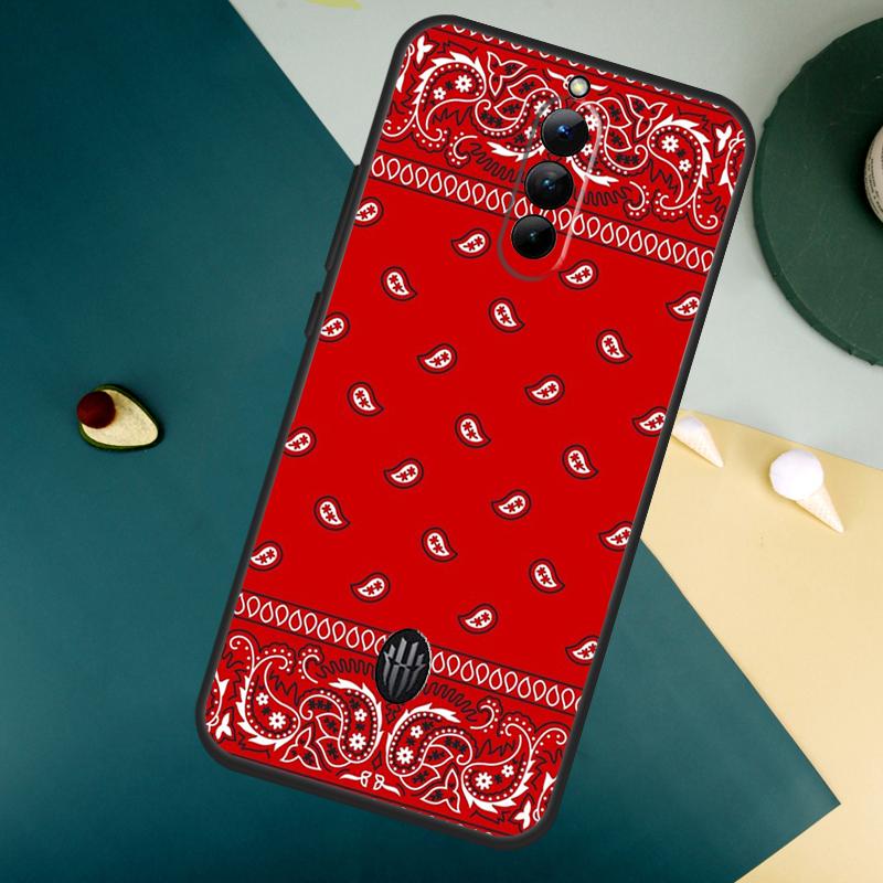 Royal Bandana Paisley For ZTE Nubia Red Magic 10S 8 9 8S 9S Pro Plus 10 Air 6S 7S 7 Pro Red Magic 11 Pro Plus Case