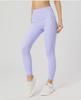 Women's Ribbed High-Waist Yoga Pants - Sculpting Peach Fit