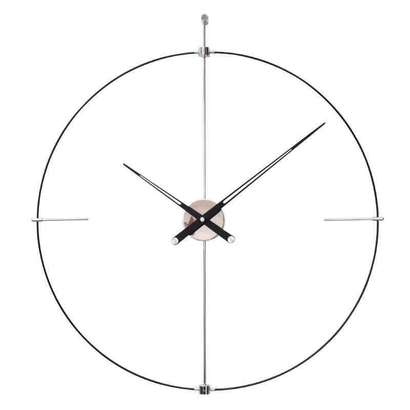 

Modern Wall Clock Decorative Wall Watch Minimalist Silent Aesthetic Large Clocks Nordic Luxury Living Room Watches Decoration