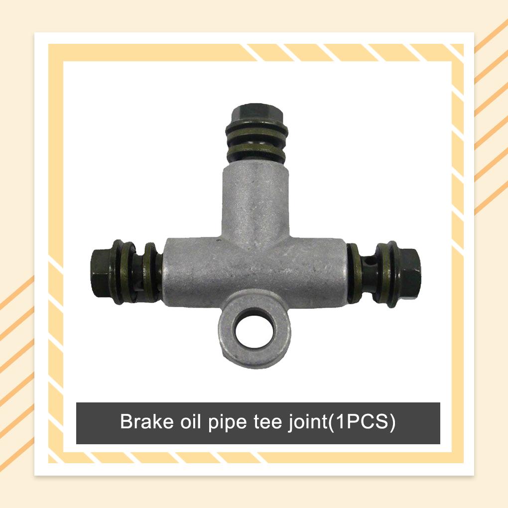 ATV Brake Oil Piping Connector Accessory Connectors Metal Braking Housing Converter Modified Part Brakes Fittings