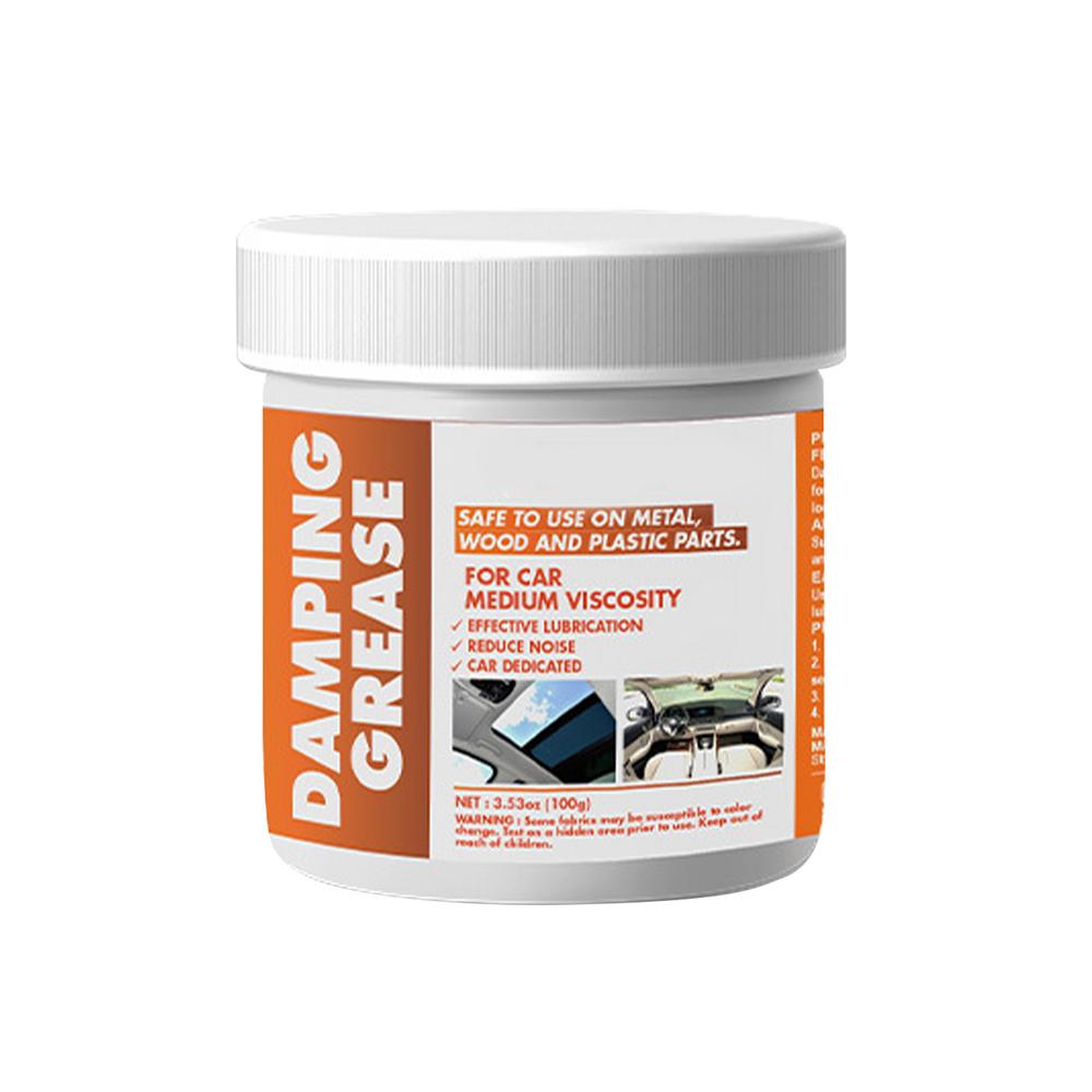 

Демпфирующая смазка Универсальная смазка 3,53 унции Водостойкая высокотемпературная смазка Смазка для подшипников ступицы колеса Для полуприцепов Аксессуары