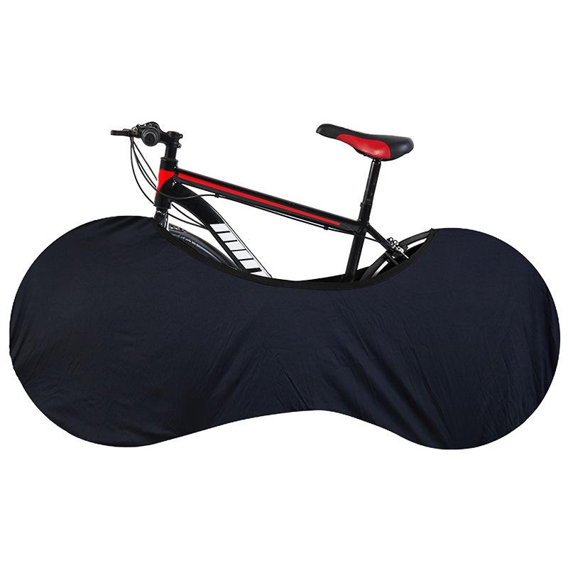 Universal Black Dustproof Bicycle Cover - Mountain & Road Bike Protection