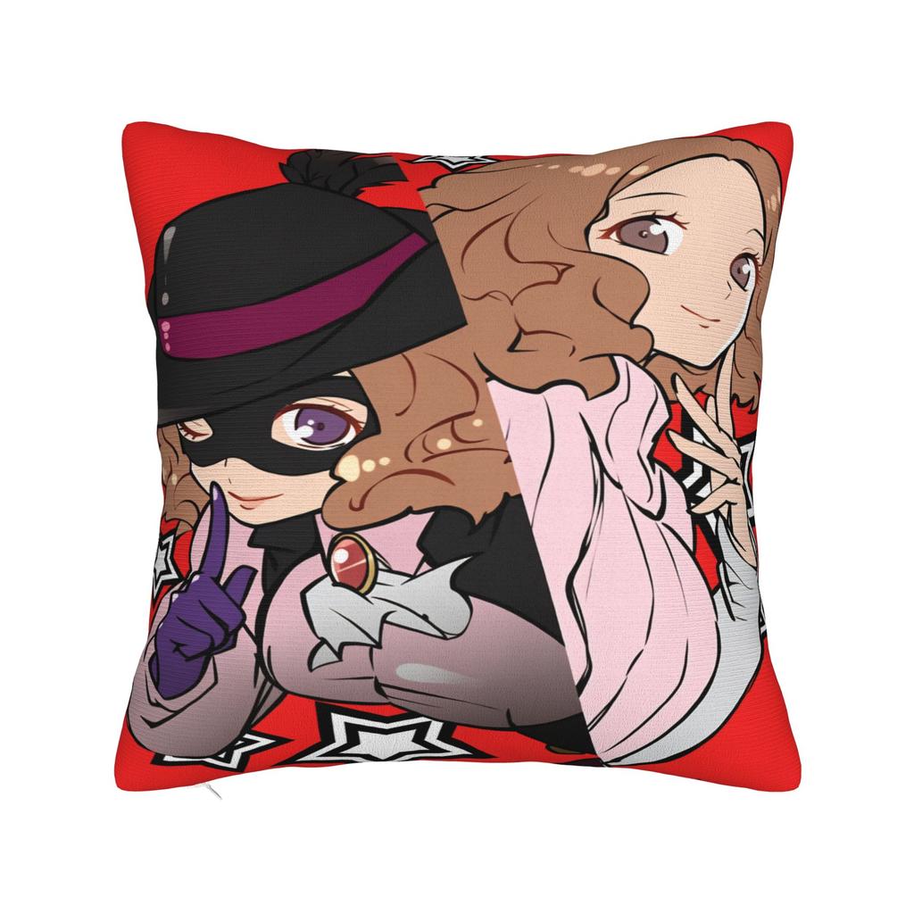 Pillow Case Atlus P-Personas 2 Fanart Custom Pillow Cover For Chair Sofa Home Decor Novelty Pillowcases
