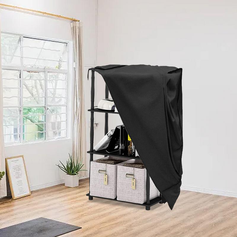 Shelf Protective Cover Dustproof Waterproof Storage Shelving Unit Cover Outdoor Shelf Display Rack Protective Cover Indoor