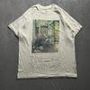 Vintage Norman Rockwell Shirt Large White 1990s Art Graphic