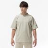 Training Wear Stretch Stripe Stretch 32MAD003 Unisex Silver Birch 3XL [Mizuno] T-Shirt