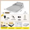 Inflatable Double Mattress with Electric Air Pump - Portable for Home and Outdoor Use