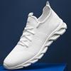 Mens Running Shoes Soft Soles Wear-Resistant Breathable Athletic Shoes Mesh Outside Stylish Big Size Tennis Shoes For Men