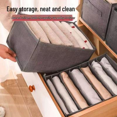 Caja de Almacenamiento Multifuncional para Ropa y Pantalones para Dormitorio o Hogar