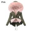 Giacca parka con cappuccio in pelliccia sintetica da donna, lunga, calda, invernale, in pile, spessa, taglie forti