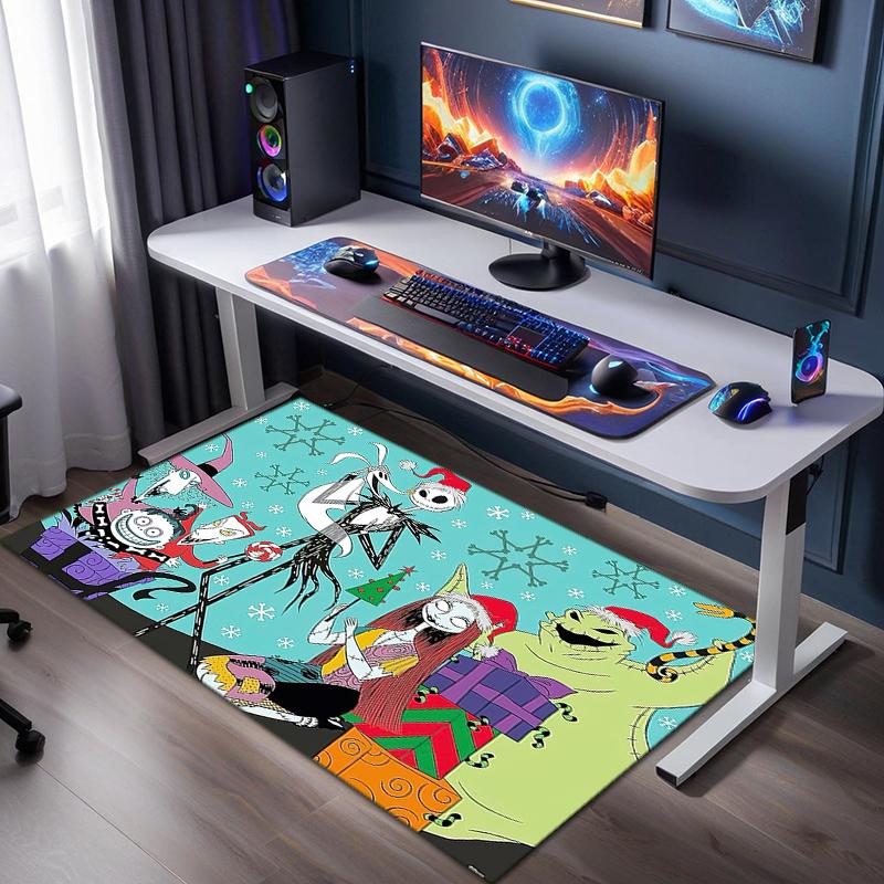 1PC The Nightmare Before Christmas Rug - home decoration Carpet For Living Room Bedroom Flooring Computer Chair Area Rug