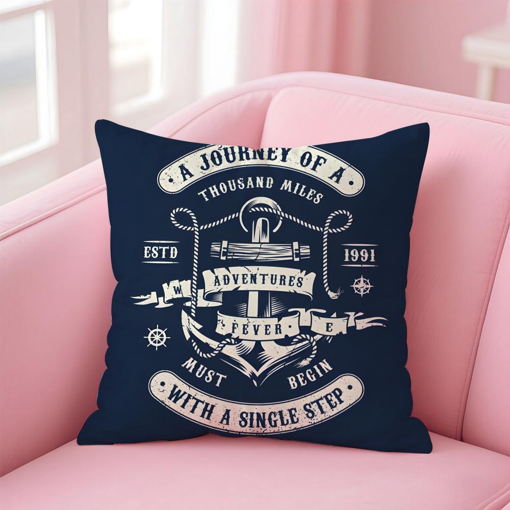 

popular brands N-NauticaS Cushion Cover Comfortable Reversible Pillow Cover Ideal for Car Sofa Bedroom & Beyond 12x12Inch
