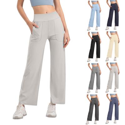 High Waisted  For Women-Tummy Control Athletic Workout Running Yoga Gym Dance Pants