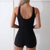 New Competitive One-piece Swimsuit, Conservative Printed Vest Flat-angle Women's Swimsuit, European and American Swimwear
