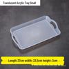LISM Plastic Double-Handle Serving Tray