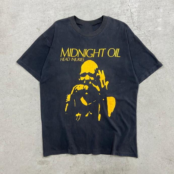 80 90 Midnight Oil Head Injuries Band Black All Size Unisex T-Shirt KK48