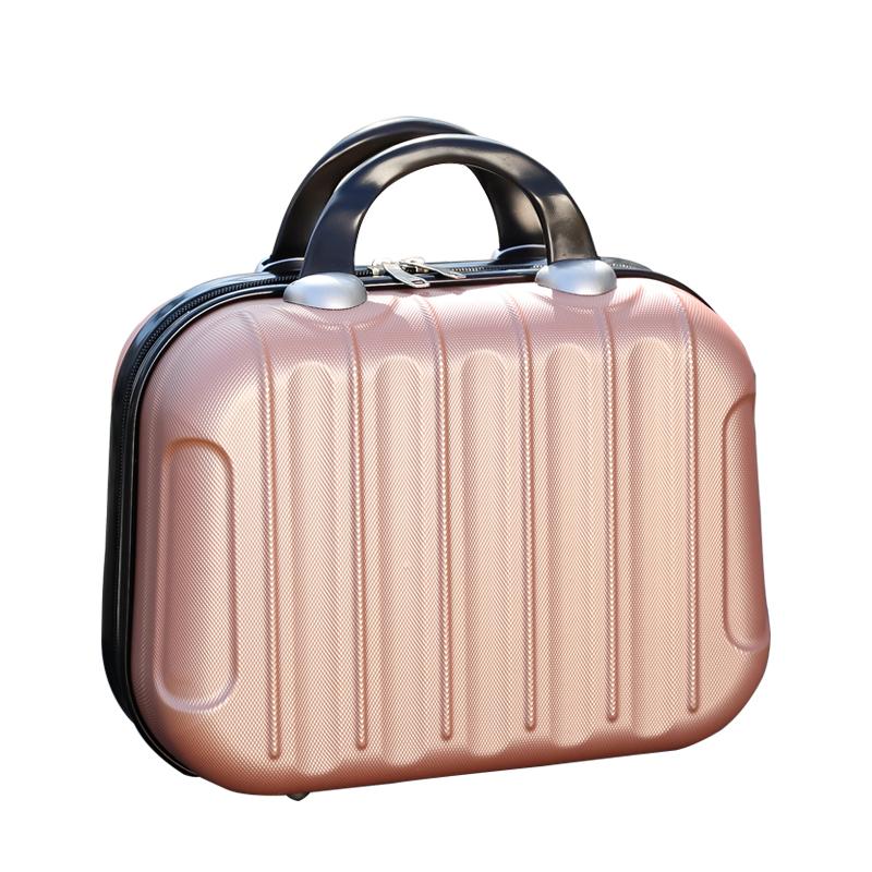 Korean Version of the Portable Cosmetic Case Small Suitcase 14 Inch Lightweight Ins Multifunctional Travel Storage Cosmetic Case