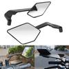 Werkzeuglose Montage Motorrad Seitenspiegel Hochtransparentes Glas Breite Kompatibilität Starkes Aluminiumdesign