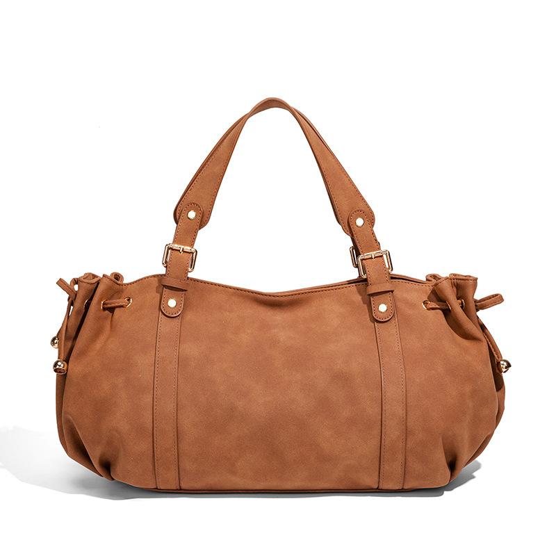Large Capacity Bag Women'S Casual Commuter Shoulder Bag Portable Folded Underarm Shoulder Bag Boston