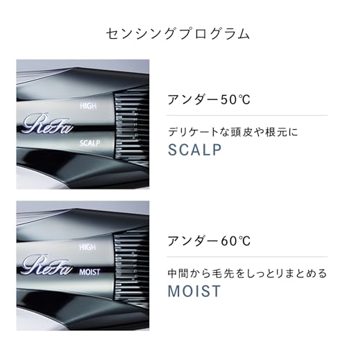 [Official Store Exclusive] ReFa BEAUTECH DRYER SMART W (White) with Hair Styling Guidebook