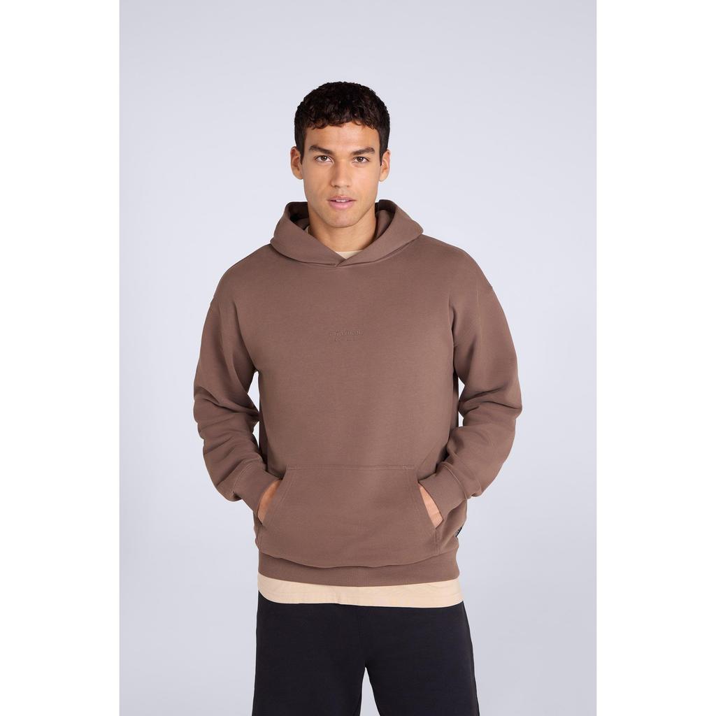 Animal Mens Icon Organic Drop Shoulder Hoodie