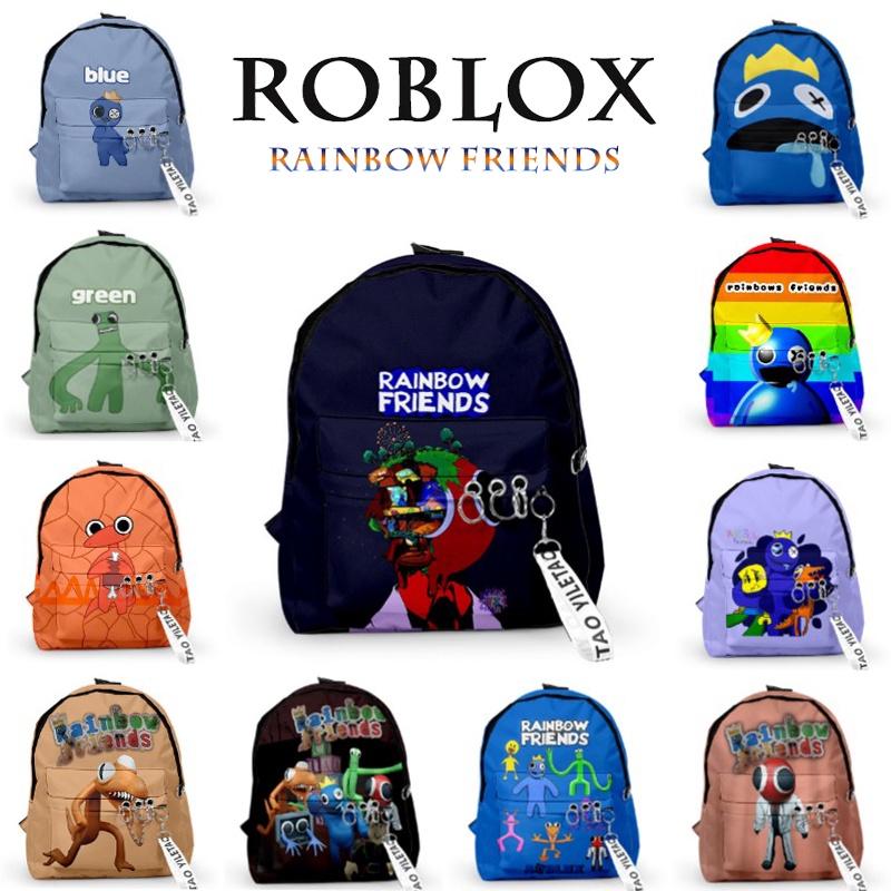 Roblox Rainbow Friends Robuster Polyester-Rucksack Schultasche Reise Weihnachtsgeschenk